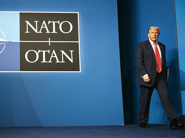 Donald Trump has long teased a Nato exit