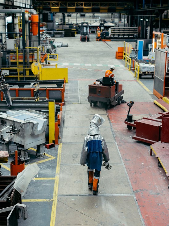 A Hydro aluminium
processing facility