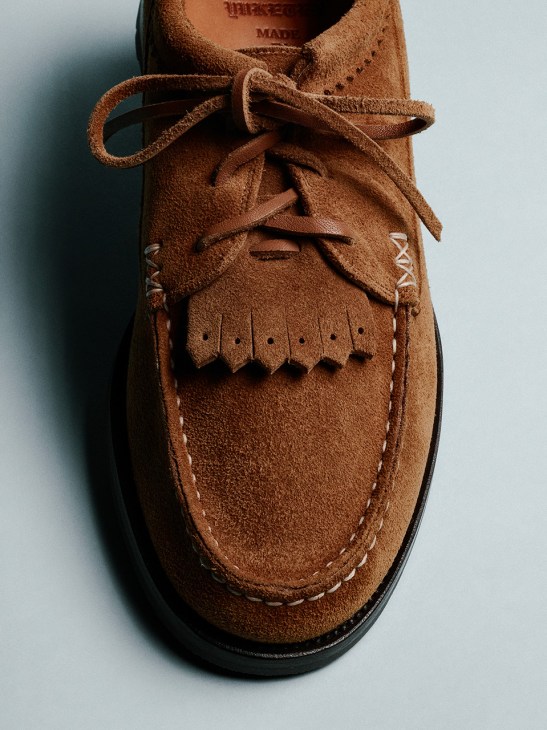 Brown loafers from Yuketen