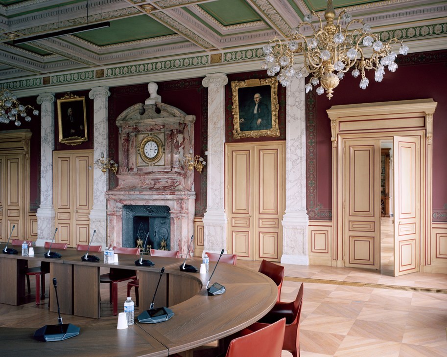 Interior view of the Chamber of Notaries