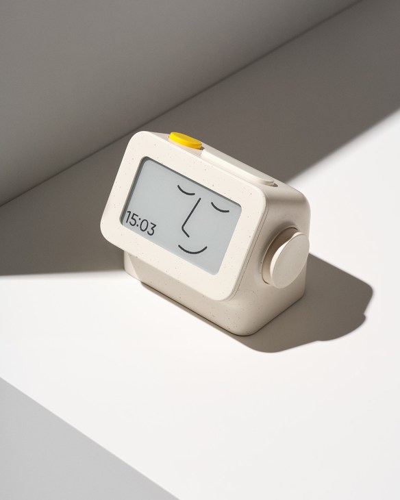 Bedside clock by Habity