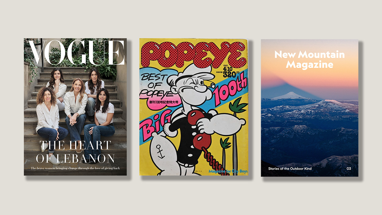 ‘Vogue Arabia’, Japanese vintage mags in London and ‘New Mountain Magazine’