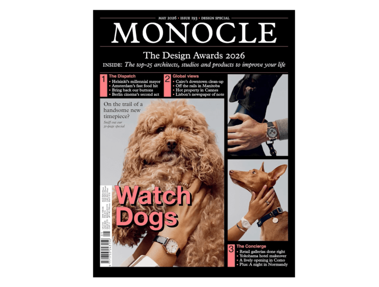 Monocle magazine may 2026 cover