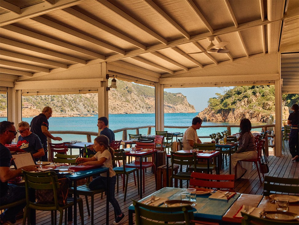 Restaurant at at Toc Al Mar on the Platja d’Aiguablava