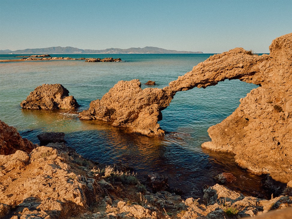 Rock forms near Hostal Empúries