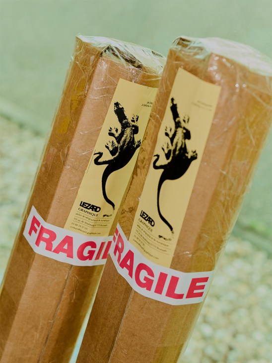 Prints from Lézard Graphique, packed and ready to send