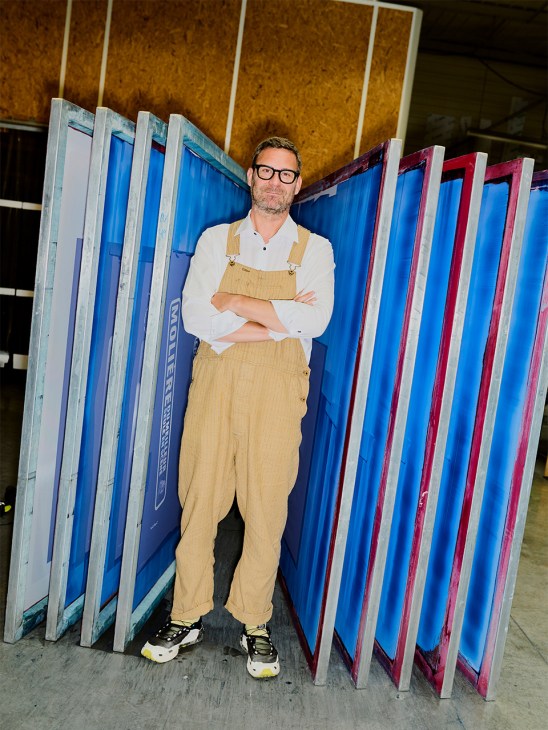 Lézard Graphique’s owner, Frédéric Rose