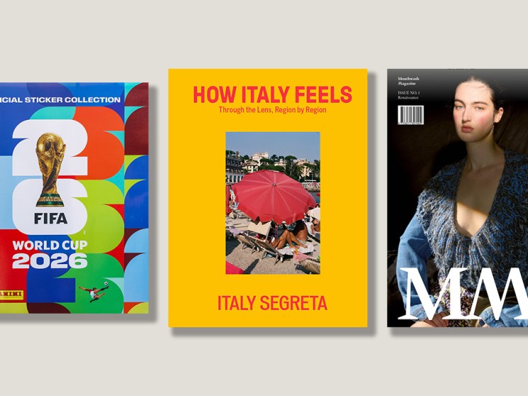 The appeal of the Panini World Cup album, ‘Italy Segreta’ first book and Mouthwash Studio’s new magazine