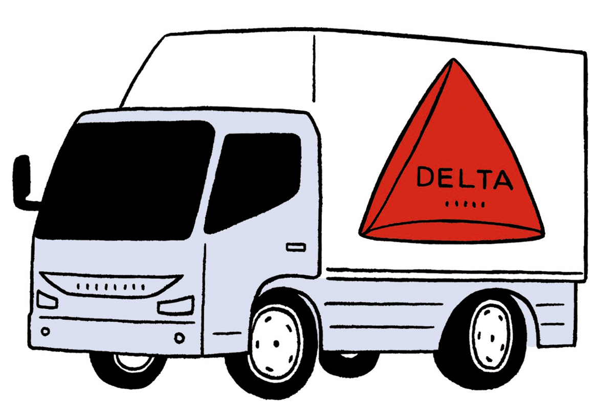 Illustration of Delta Cafes