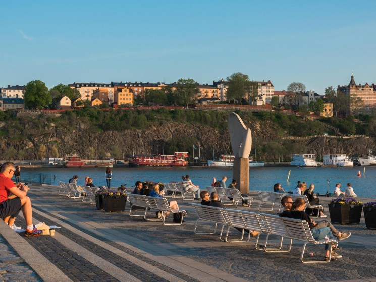 An image of the Stockholm waterfront
