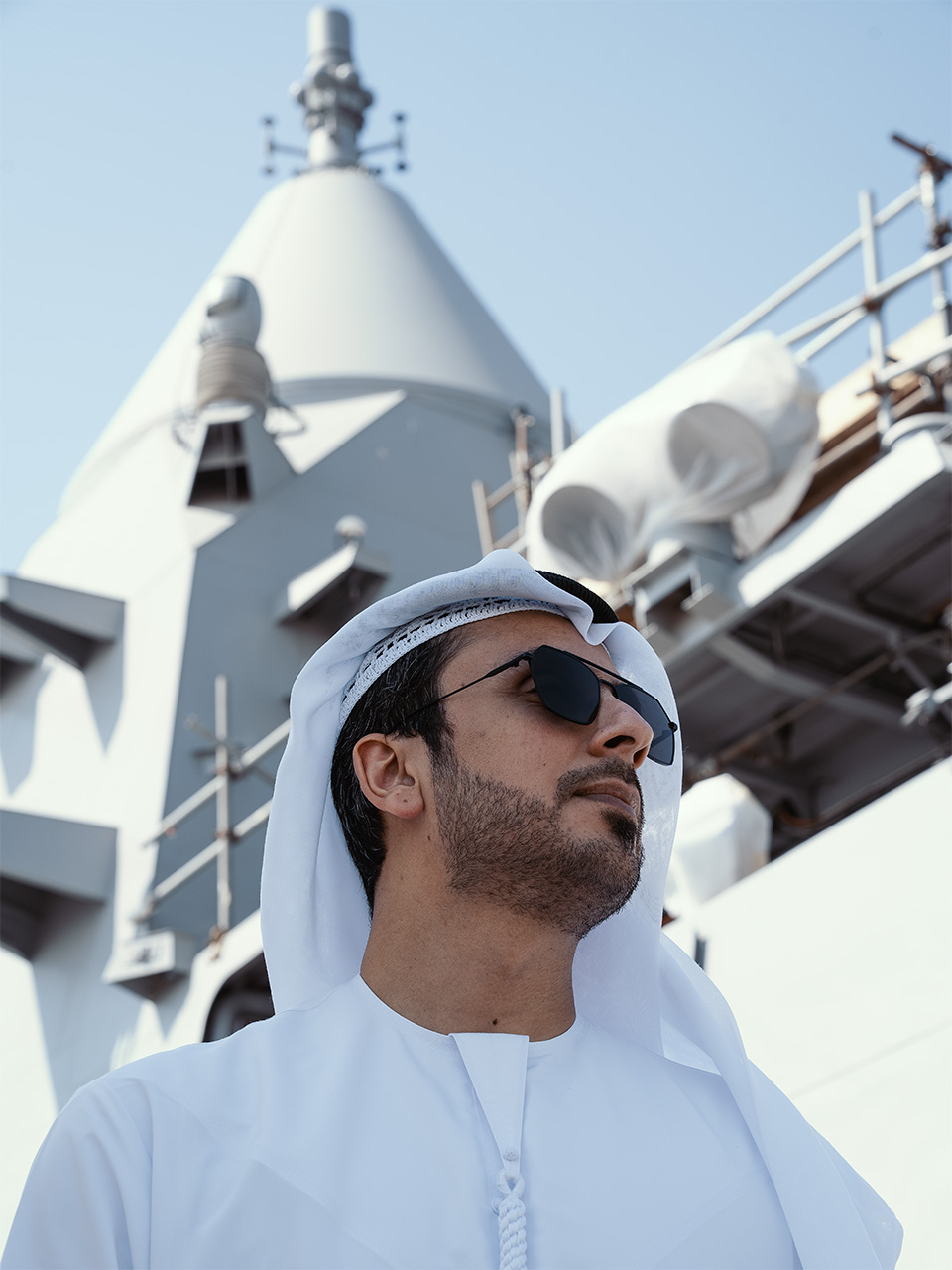 Abdelrahman Alrousi, strategy and business-development director of Abu Dhabi Ship Building