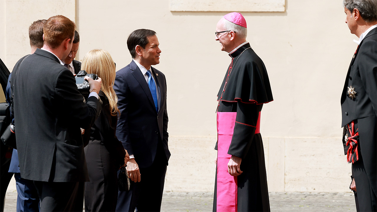 Can Marco Rubio smooth things over with Pope Leo XIV and Giorgia Meloni? 