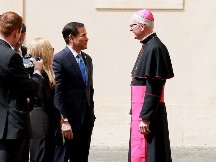 Can Marco Rubio smooth things over with Pope Leo XIV and Giorgia Meloni? 