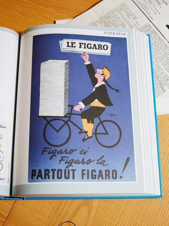 Pages from the Le Figaro book