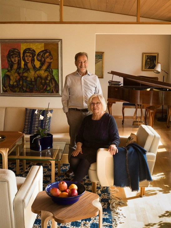 Pertti Männistö and wife Kirsti Toikka