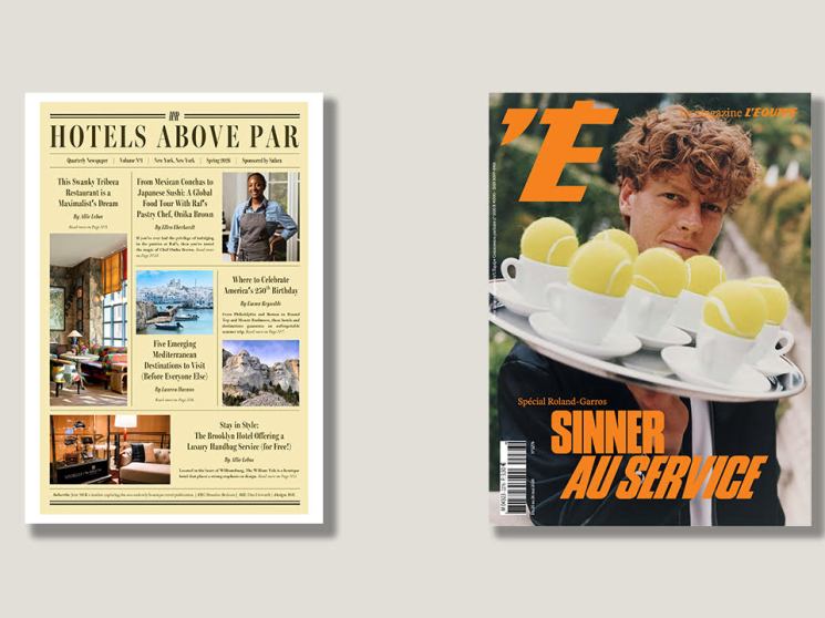 The ‘L’Équipe’ magazine redesign, the new ‘Hotels Above Par’ print newspaper and the ‘Vogue Romania’ launch