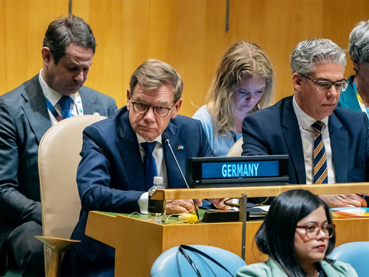 Why did Germany fail to secure a seat on the UN Security Council? 