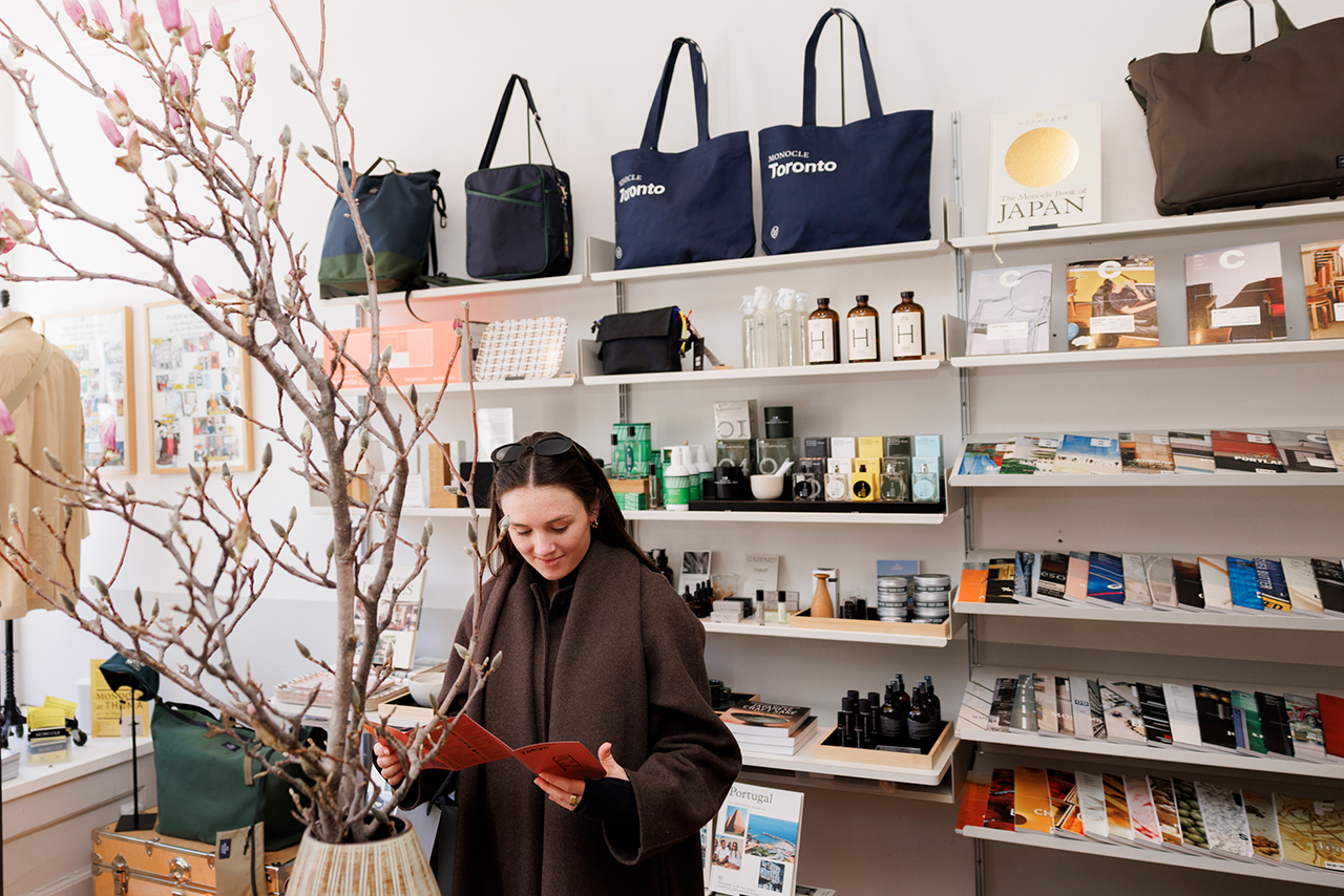An afternoon of summer shopping at Monocle Toronto, 4 July