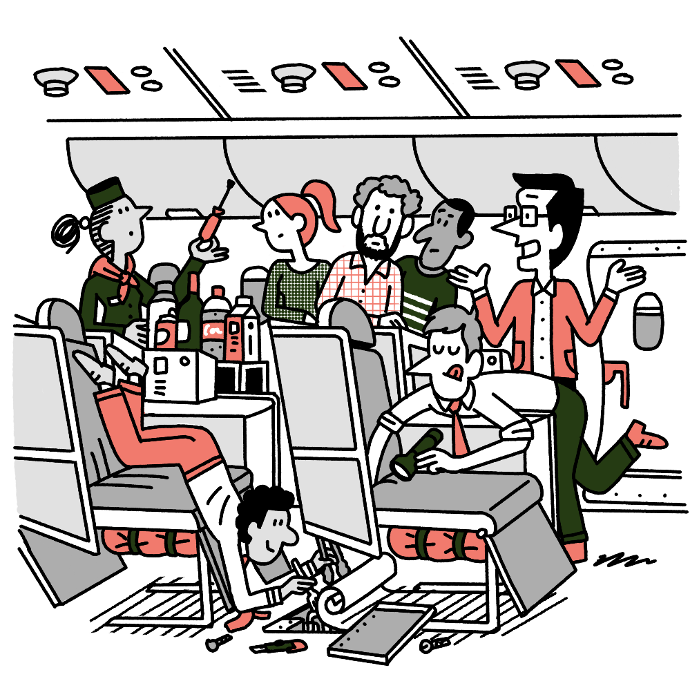 How one intrepid iPhone kept a cabin entertained from Madrid to Montevideo 