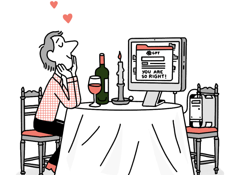 Why are we asking AI all our silly questions when our partners have all the answers? 