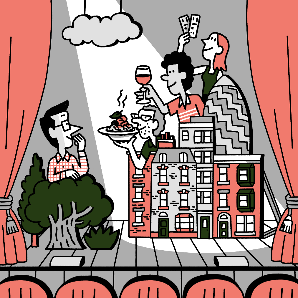 Cities are like theatres, we the actors. What part do you want to play?