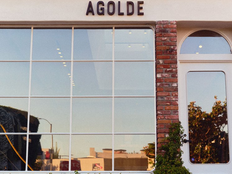 Cult denim brand Agolde opens its doors on Melrose Place 