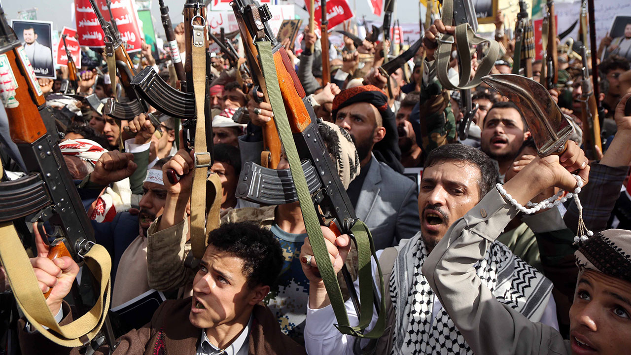 Houthis declare maritime blockade of Saudi Arabia as Iran war escalates