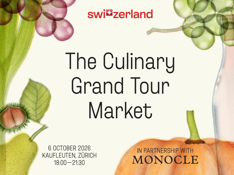 The Culinary Grand Tour Market, Zürich, 6 October