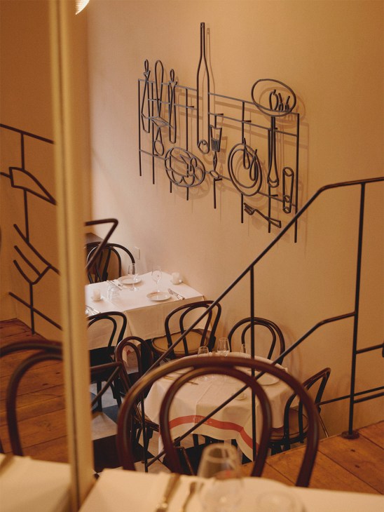 Interior at Café Cenc in Amsterdam