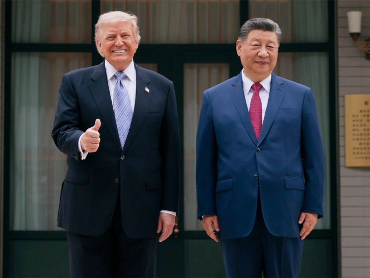 Why is the world viewing China more positively than the US?