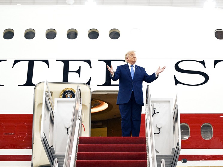 Trump’s new Air Force One plane is bringing the president down to earth 