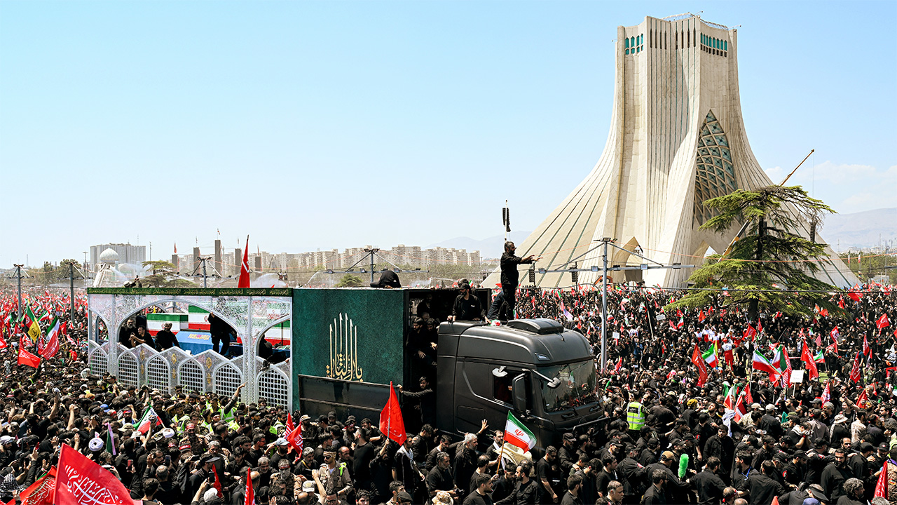 Iran mourns Ali Khamenei amid questions over his son’s whereabouts