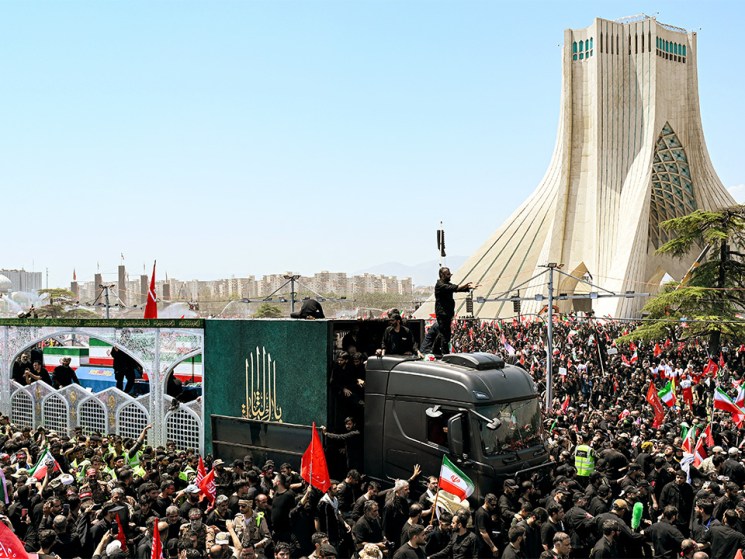 Iran mourns Ali Khamenei amid questions over his son’s whereabouts