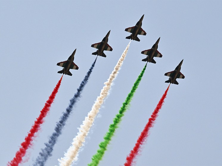 Farnborough Air Show highlights defence; China patrols the South China Sea