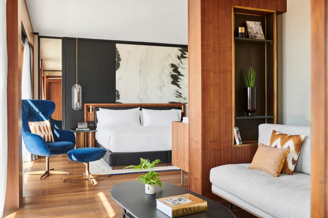 Inside a Hyatt hotel Madrid