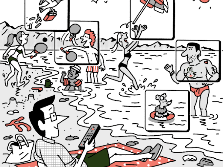 Screwing in the sand, ‘croquetas’ on the loose and other scenes from a Mediterranean beach