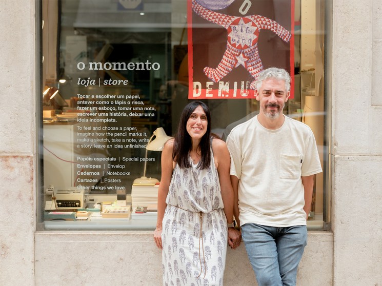 Good impressions: Lisbon’s O Momento combines print and craft in its stationery design space