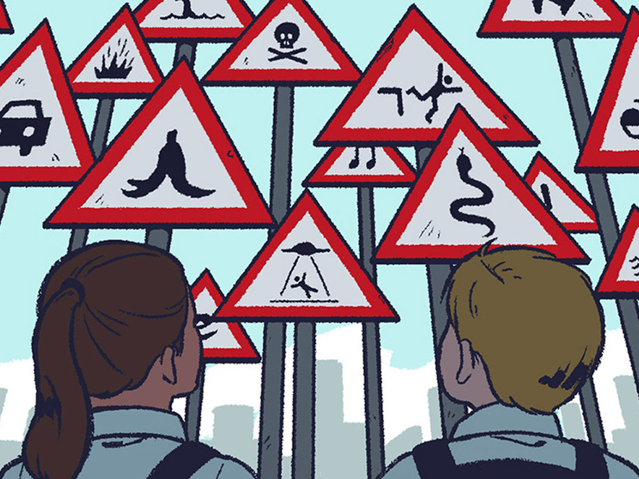 Are city kids safer than those in the countryside? The walk to school matters more than you might think