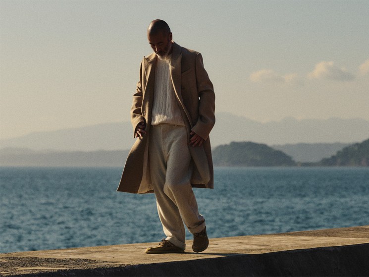 Chef Shinichiro Harakawa models the versatile menswear that will fill your wardrobe this autumn