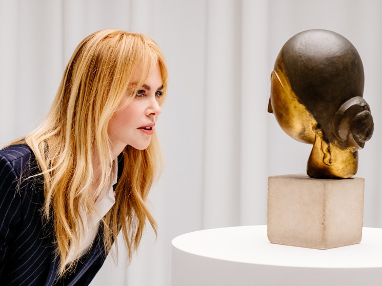 Face value: Nicole Kidman lends star power to a Christie’s campaign