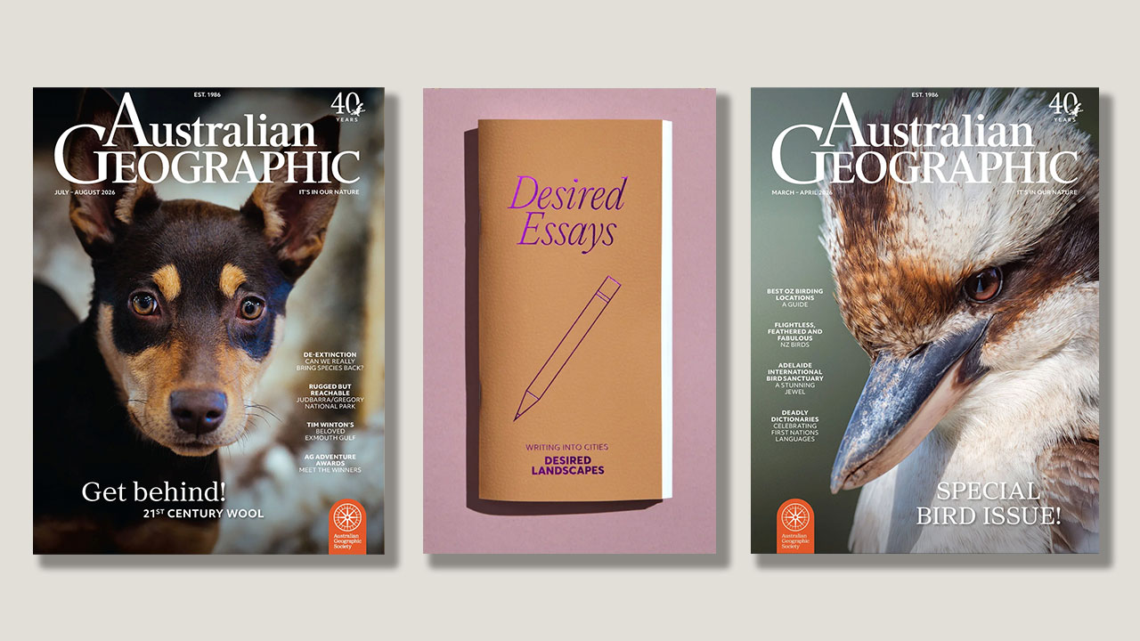 Forty years of ‘Australian Geographic’, ‘Desired Essays’ and Hamburg’s Coffee Table Mags