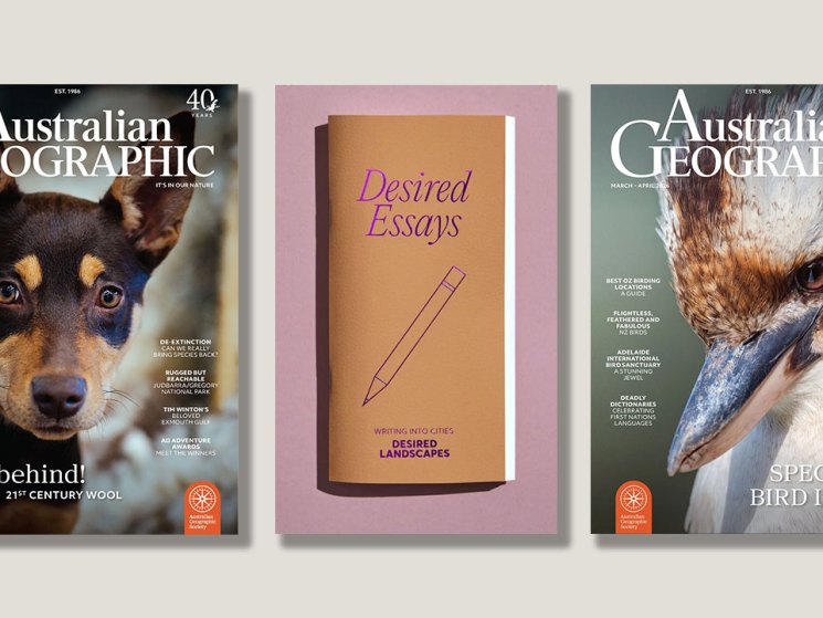 Forty years of ‘Australian Geographic’, ‘Desired Essays’ and Hamburg’s Coffee Table Mags