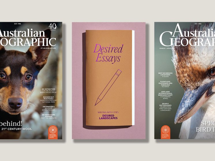 Forty years of ‘Australian Geographic’, ‘Desired Essays’ and Hamburg’s Coffee Table Mags