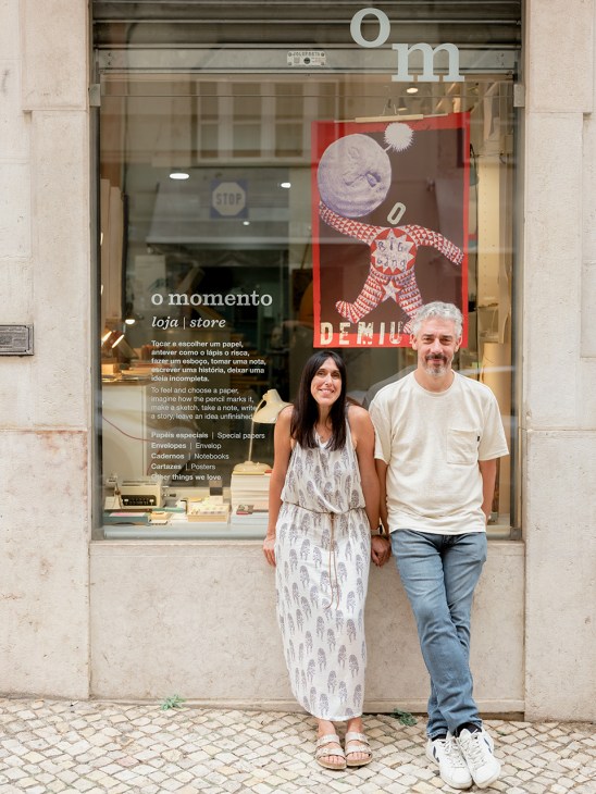 Boas impressões: O Momento de Lisboa combina impressão e artesanato no seu espaço de design de papelaria