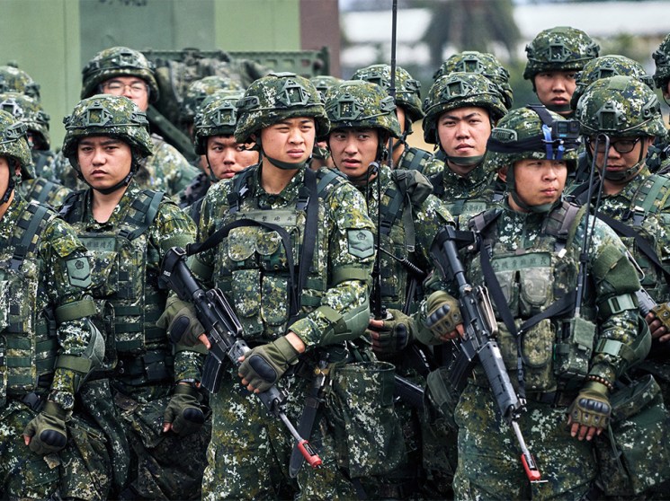 How will Taiwan respond to limited internet connectivity as it begins its annual defence drills?