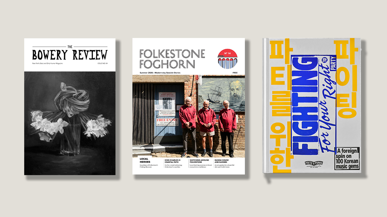 ‘The Bowery Review’, ‘Folkestone Foghorn’, ‘Fighting for Your Right to Party’ and Indiecon 2026
