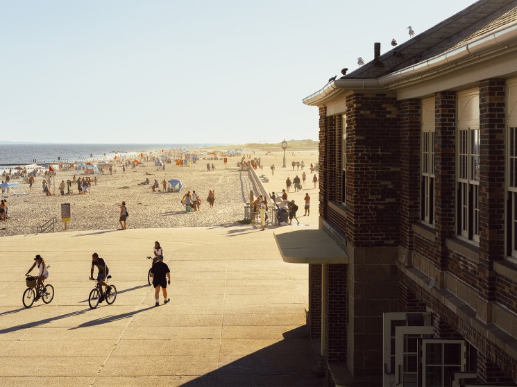 Reborn from a historic 1930s art deco bathhouse, the Rockaway Ocean Club is reclaiming the Big Apple’s beach cred