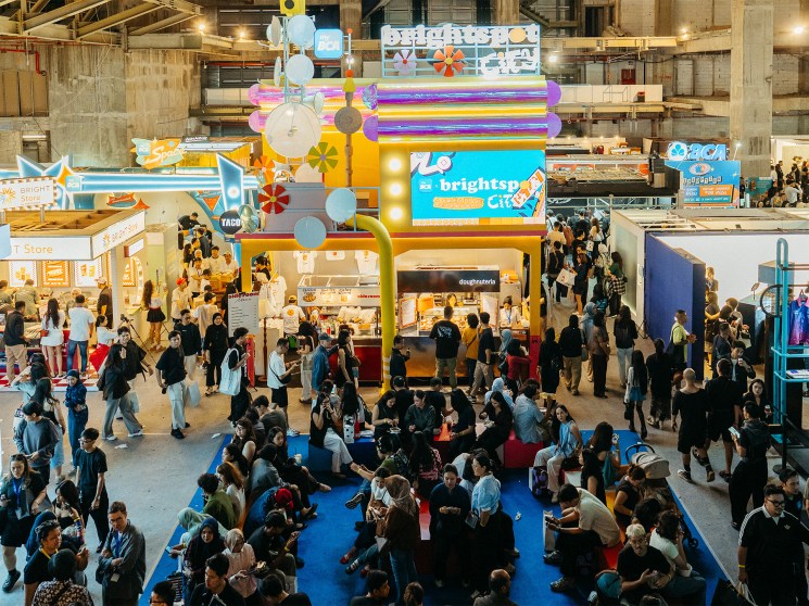 A stall at Brightspot Market could turn an unknown Indonesian brand into a household name