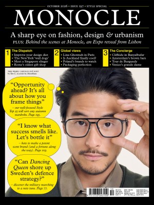 Cover of Monocle Magazine October 2026, issue 197