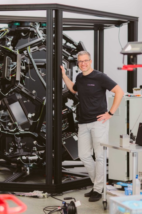 Allsides co-founder and chief technical officer Burkhard Güssefeld.
